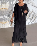 Elegant long flowing summer dress for women by Harrow, featuring a casual and stylish design perfect for warm weather.