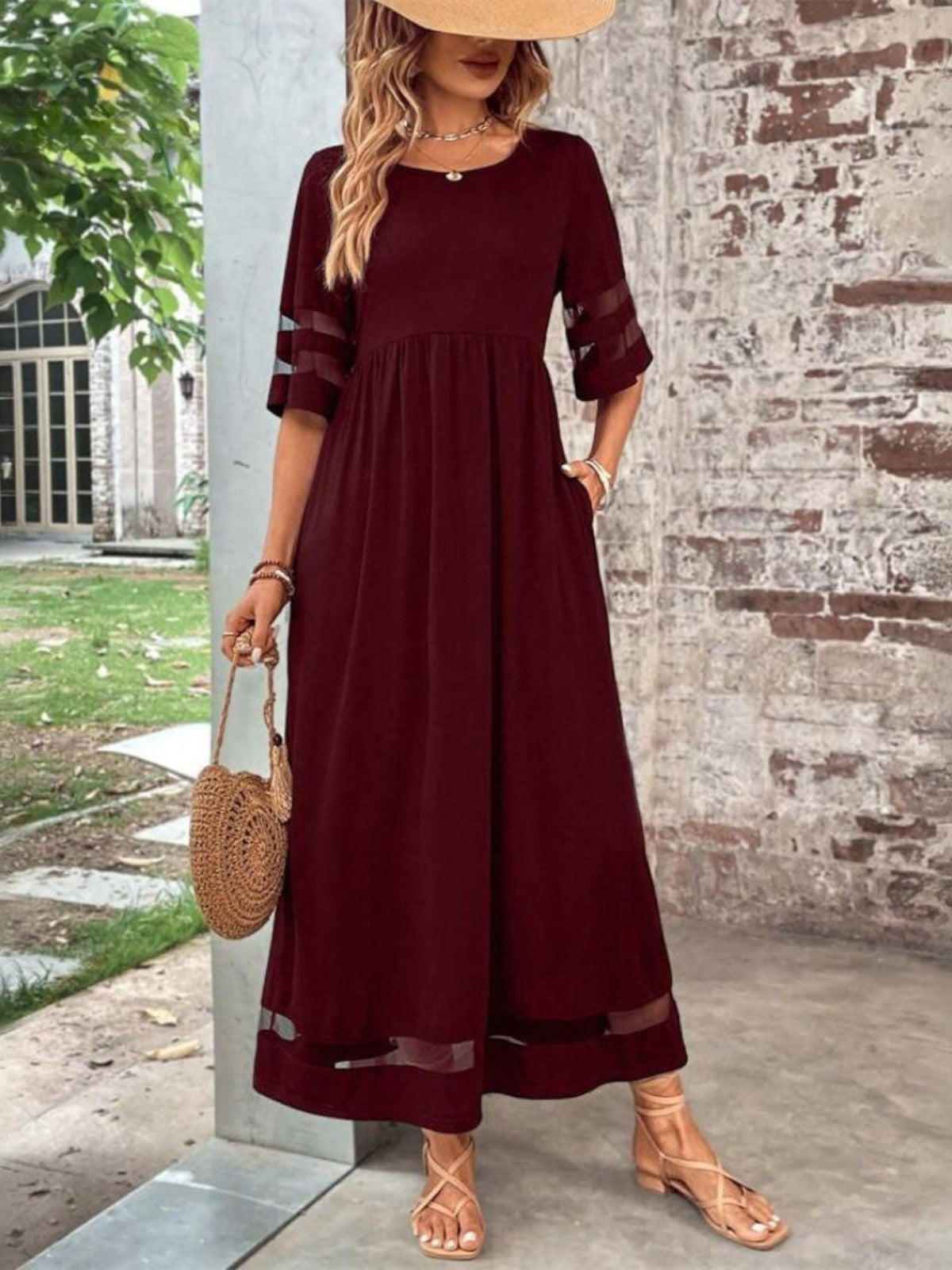 Harrow Kathryn wrap midi dress for women, featuring a flattering silhouette and elegant design in a stylish apparel image.