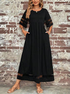 Harrow Kathryn wrap midi dress for women featuring a flattering fit, in a stylish design with a v-neck and waist tie.