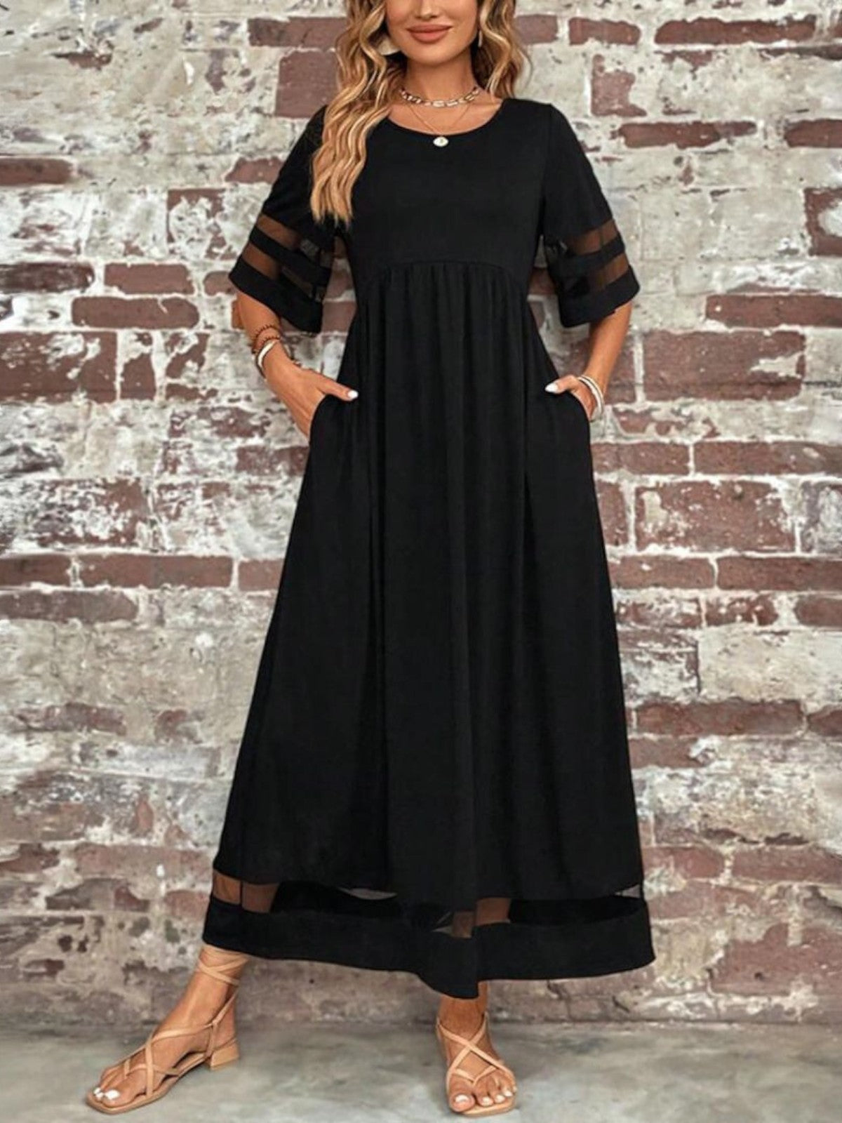 Harrow Kathryn wrap midi dress for women featuring a flattering fit, in a stylish design with a v-neck and waist tie.