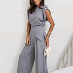Harrow Khloe elegant two-piece co-ord set for women, featuring stylish matching top and pants in a sophisticated design.