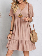 Elegant Kim Tummy Control Dress for Women by Harrow, featuring summer-friendly design and belly coverage.