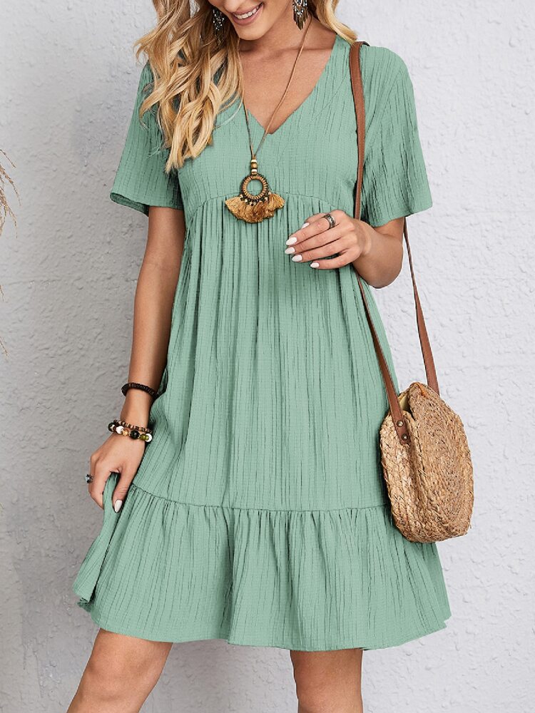 Elegant Kim Tummy Control Dress for Women by Harrow, summer dress featuring belly coverage and a flattering fit.