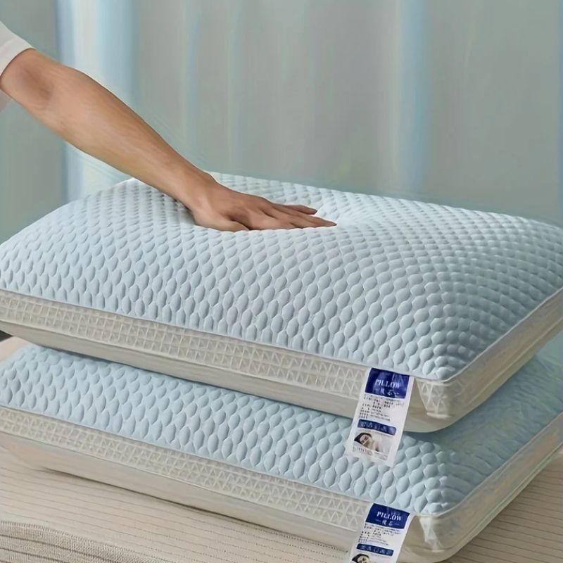Harrow Cooling Pillow Breathable Soft Neck Support Temperature Regulating Sleep Pillow