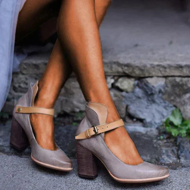 Harrow Laurie strappy heeled sandals for women, elegant summer footwear with stylish ankle straps and open toe design.