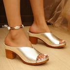 Harrow Lisa cushioned wedge sandals for women, featuring a comfortable design with beige straps and a sturdy wedge heel.