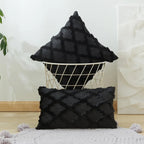 Boho Velvet Pillow Cover Soft Touch Geometric Pattern Cushion Cover for Living Room