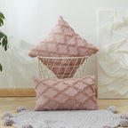 Boho Velvet Pillow Cover Soft Touch Geometric Pattern Cushion Cover for Living Room