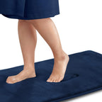 Memory Foam Bath Mat Non-Slip Quick-Dry Bathroom Rug Soft Absorbent Machine Washable