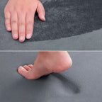 Memory Foam Bath Mat Non-Slip Quick-Dry Bathroom Rug Soft Absorbent Machine Washable