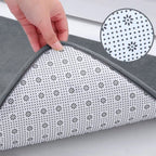 Memory Foam Bath Mat Non-Slip Quick-Dry Bathroom Rug Soft Absorbent Machine Washable