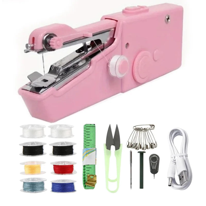 Stitchmatic Mini Portable Electric Sewing Machine Compact Lightweight for Home and Travel