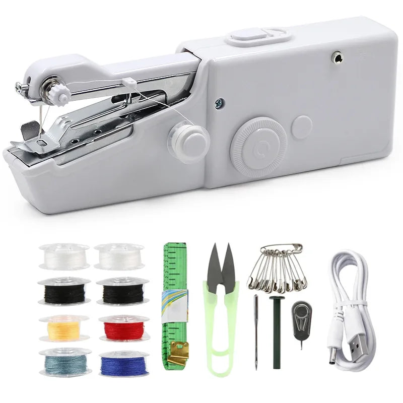 Stitchmatic Mini Portable Electric Sewing Machine Compact Lightweight for Home and Travel