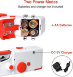 Stitchmatic Mini Portable Electric Sewing Machine Compact Lightweight for Home and Travel