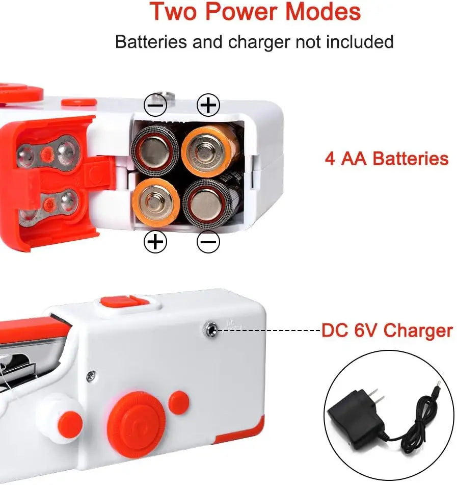 Stitchmatic Mini Portable Electric Sewing Machine Compact Lightweight for Home and Travel
