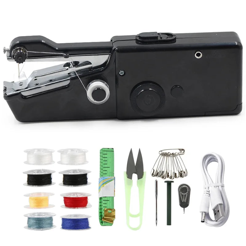 Stitchmatic Mini Portable Electric Sewing Machine Compact Lightweight for Home and Travel