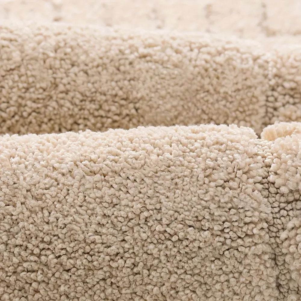 Minimalist Stripe Bath Mat Soft Flocking Microfiber Non-Slip Quick-Dry Rug 16x23.5 or 20x31.5 Inches