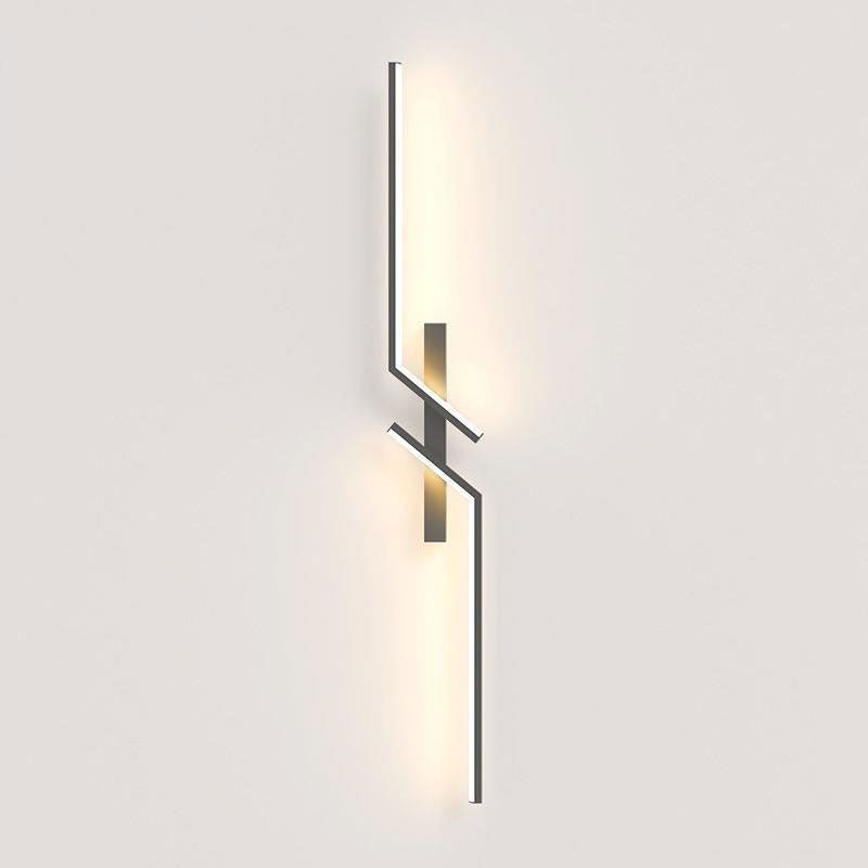 Harrow LED Wall Lamp Metal Acrylic Modern Strip Design 23.6"-39.4" 3000K-6000K Color Temperature
