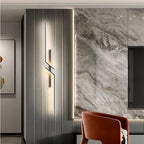Harrow LED Wall Lamp Metal Acrylic Modern Strip Design 23.6"-39.4" 3000K-6000K Color Temperature