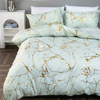 DreamScape Duvet Cover Set Soft Polyester-Cotton Blend Hotel Style Bedding All Sizes