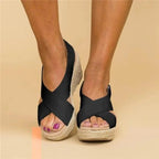 Harrow Neve comfortable Roman sandals for women with cushioned straps, perfect for summer casual wear.
