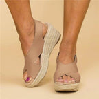 Harrow Neve women's Roman sandals with cushioned straps, perfect for summer comfort and stylish warm-weather wear.