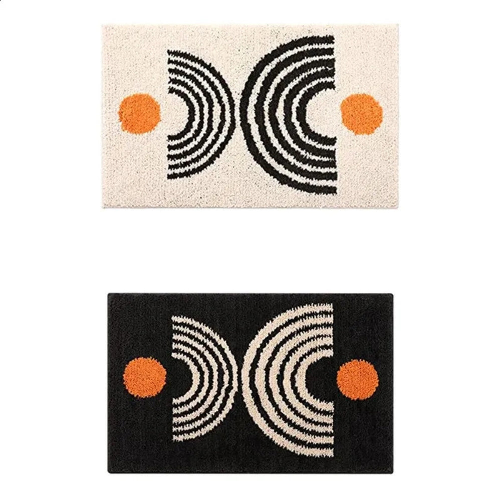 Non-Slip Bath Mat Ultra-Soft Microfiber Quick-Drying 16x24 Inch Machine Washable