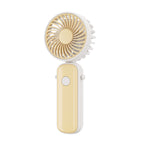 Portable Multi-Angle Handheld Fan Rechargeable Lightweight Quiet Harrow