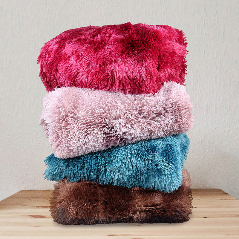 Brehn Ladies Snuggle Blanket Soft Hypoallergenic Fleece Cozy Throw for Living Room Bedroom