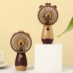 Portable Handheld Fan Rechargeable Battery Quiet Operation Compact Design