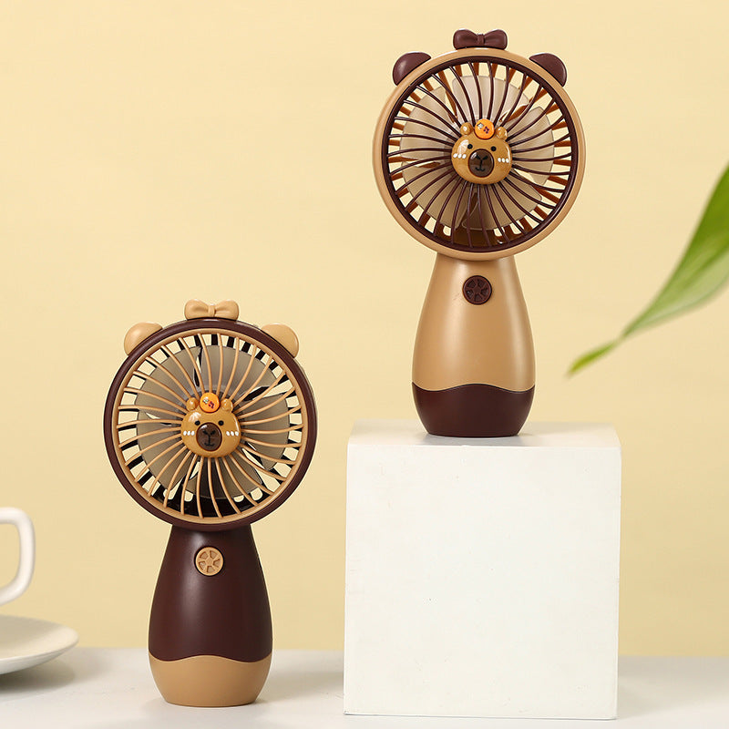Portable Handheld Fan Rechargeable Battery Quiet Operation Compact Design