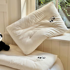 Bowlift Women’s Ergonomic Pillow Soft Hypoallergenic Neck Support with Playful Panda Design