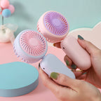 Portable Handheld Fan with Ergonomic Design USB Rechargeable Quiet Operation Lightweight Personal Fan