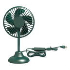 USB Rechargeable Mini Desk Fan Portable Compact Adjustable Speed Settings