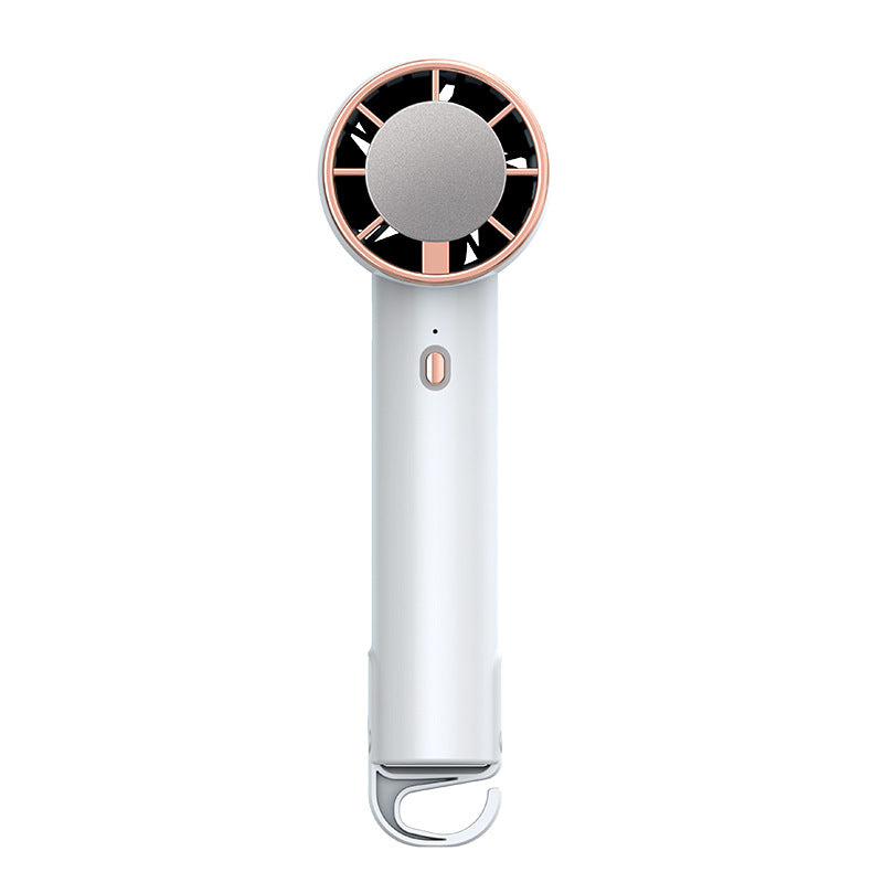 Portable Mini Fan USB Rechargeable Compact Handheld Personal Fan with Multiple Speeds