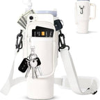 Women's Insulated Water Bottle with Versatile Carrying Bag Durable and Stylish Design