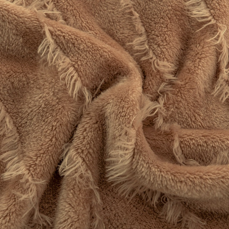 Women's Cozy Fleece Throw Blanket Ultra-Soft Warm Snuggle Blanket