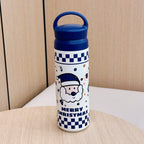 Unisex Stainless Steel Insulated Thermos Bottle Double Wall Vacuum Flask with Handle