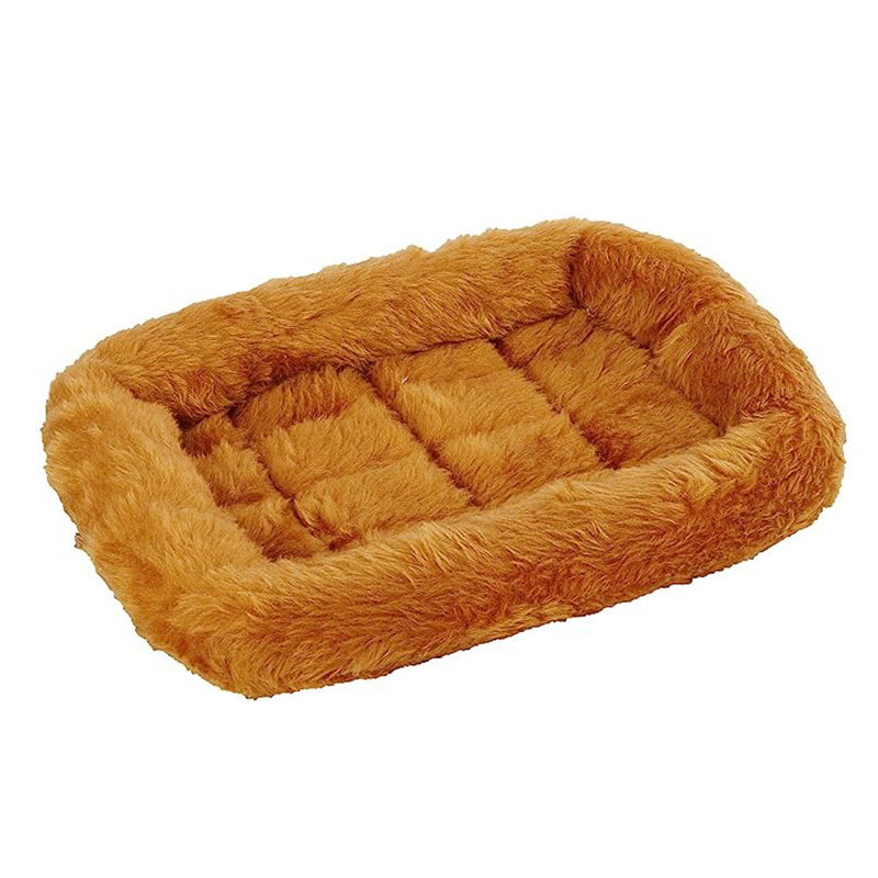 Harrow Soft Cozy Cat Bed with Padded Cushion and Non-Slip Bottom Solid Color