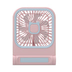 Portable Handheld Fan USB Rechargeable Cute Animal Design Compact Size