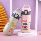 Kids Sports Water Bottle Leak-Proof BPA-Free Eco-Friendly Ergonomic Grip Colorful Design