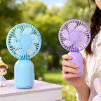 Portable USB Handheld Fan Flexible Adjustable Design Lightweight Quiet Personal Cooling