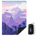 Women's Sleeping Bag Lightweight Water-Repellent Breathable Sleeping Bag with Gradient Design