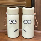 Funny Insulated BPA-Free Plastic Water Bottle with Carry Handle for Women and Kids