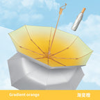 Women’s Sun Protection Umbrella UV Protection Windproof Compact Lightweight Sunshade