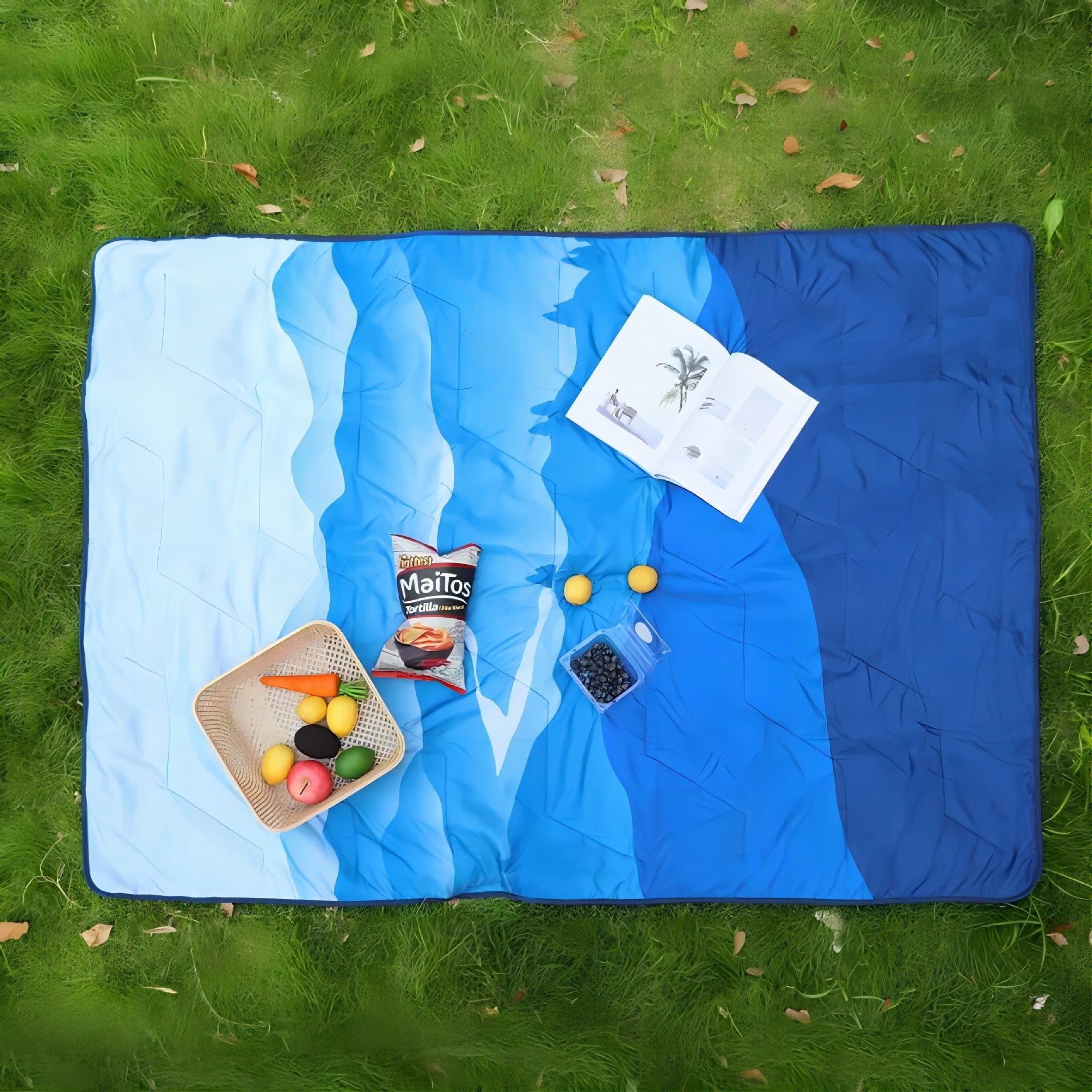 Picnic Blanket Water-Repellent Outdoor Mat Lightweight Portable Unisex