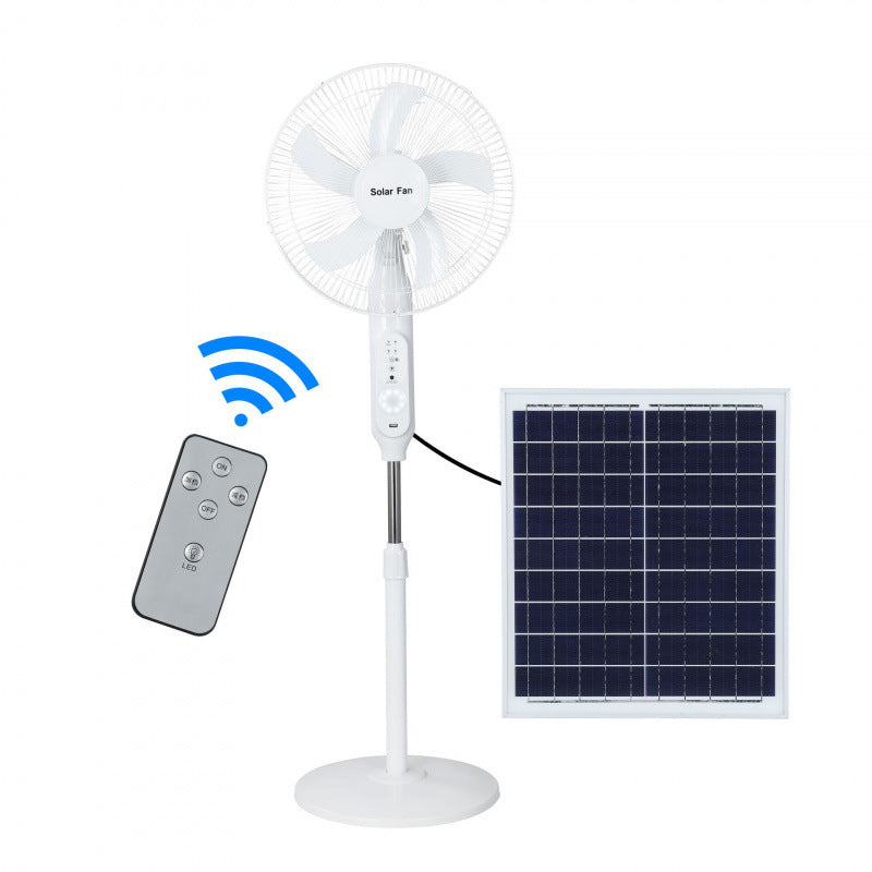 Harrow Solar-Powered Portable Fan Unisex Lightweight Eco-Friendly Indoor Outdoor