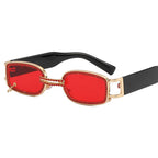 Women's Sunglasses Crystal Frame Sparkling Metallic UV Protection Stylish Fashion Eyewear