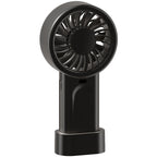 Compact Handheld Cooling Fan Portable Rechargeable Personal Fan Lightweight for Travel and Outdoor Use
