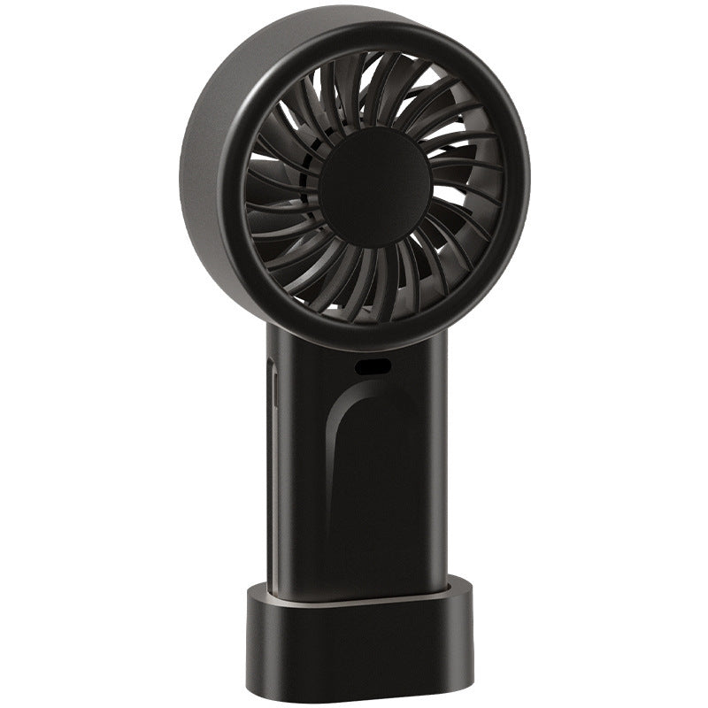 Compact Handheld Cooling Fan Portable Rechargeable Personal Fan Lightweight for Travel and Outdoor Use